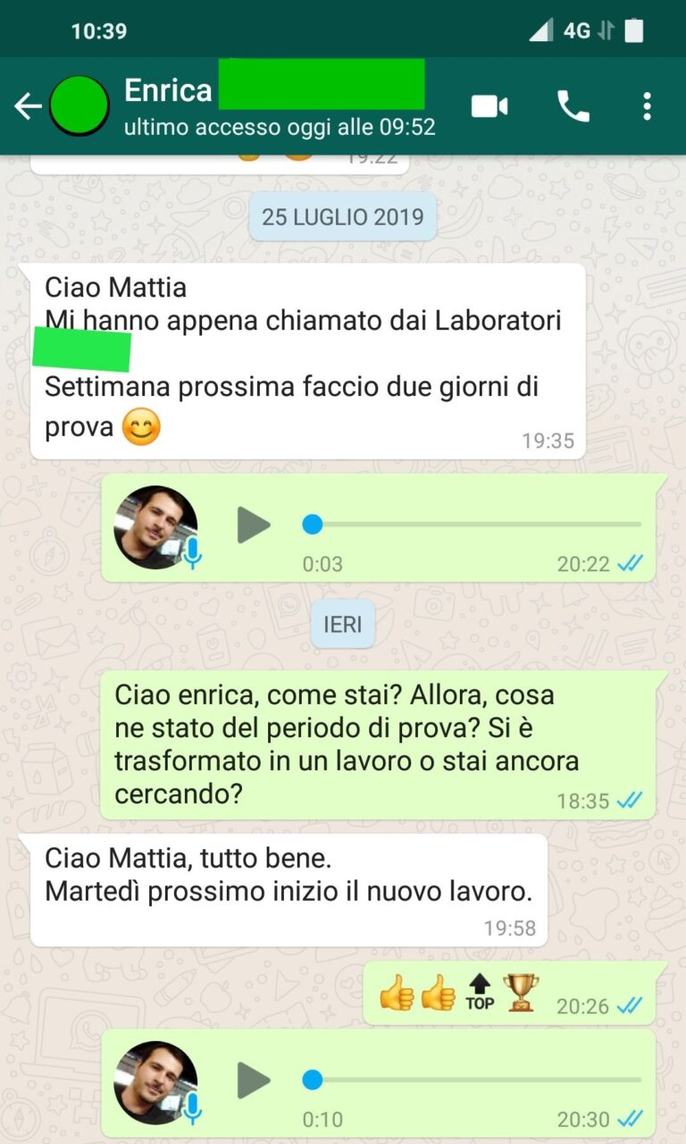 Testimonianze di efficacia obiettivo carriera mattia loy (3)